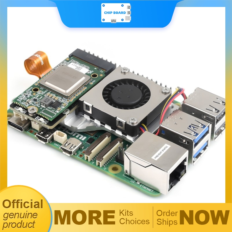 Raspberry Pi 5 8Gb Kit - Placa adaptadora Waveshare PCIe a M.2