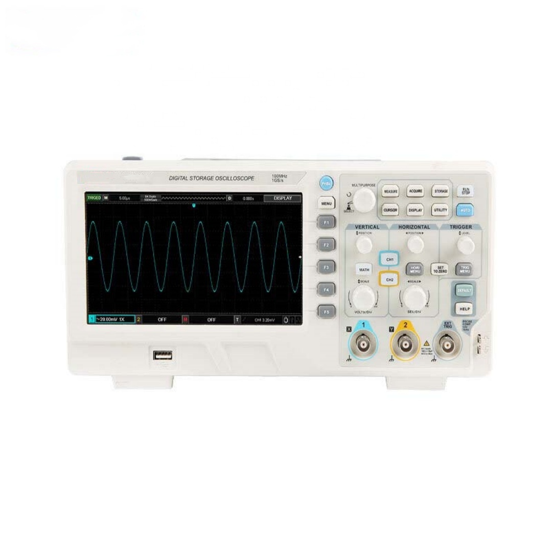 Digital Storage Oscilloscope 100Mhz - Osciloscopio Digital de Almacenamiento de 2