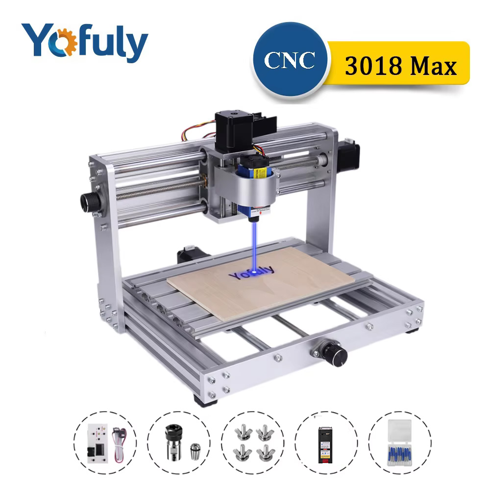 Mini Laser Engraver Cnc Router - Máquina de grabado de Metal CNC