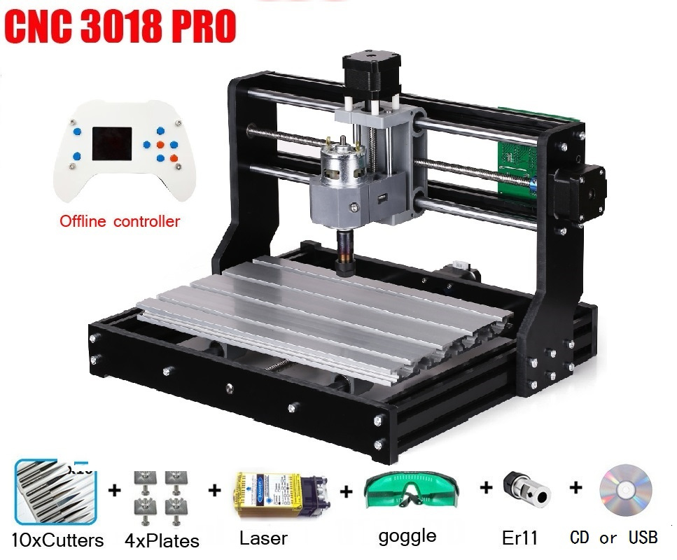 Mini Laser Engraver Cnc Router - Máquina de Grabado Láser CNC 3018
