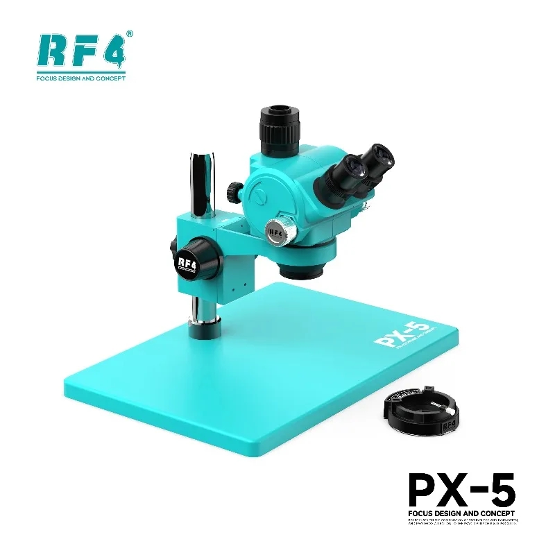 Microscopio estéreo Trinocular - Stereo Trinocular Microscope Pcb reseña y precio