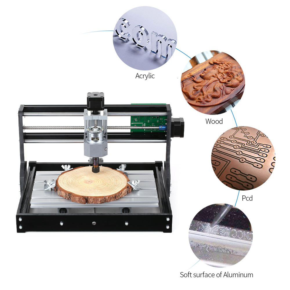 Máquina de Grabado Láser CNC 3 - Mini Laser Engraver Cnc Router reseña y precio