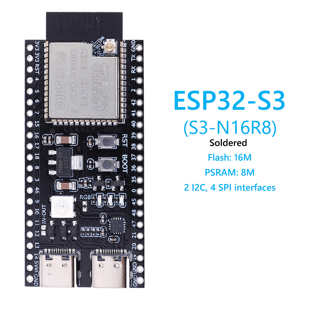 Placa de Desarrollo ESP32 S3 c - Esp32 S3 Development Board Lot reseña y precio
