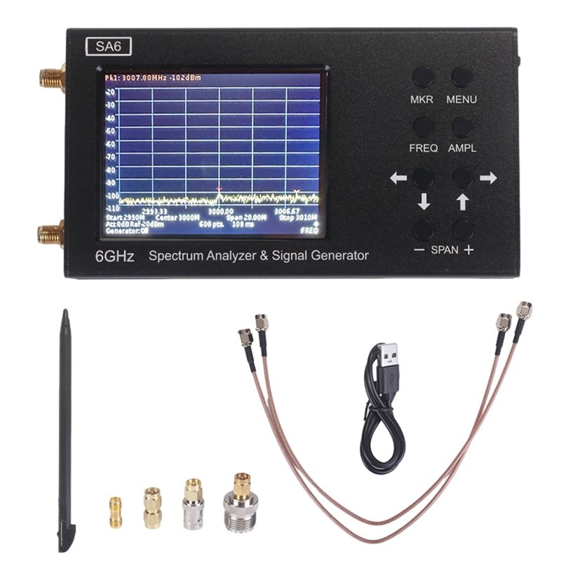 Analizador de Espectro Portáti - Signal Generator Spectrum Analyzer reseña y precio