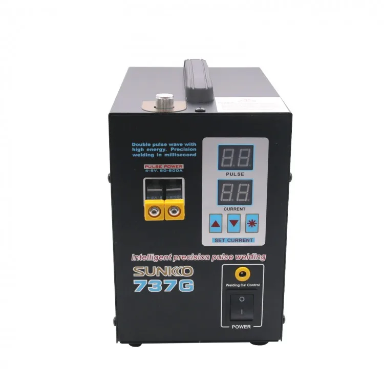 Soldadora por puntos 737G, 110 - Spot Welder 18650 Battery Pack reseña y precio