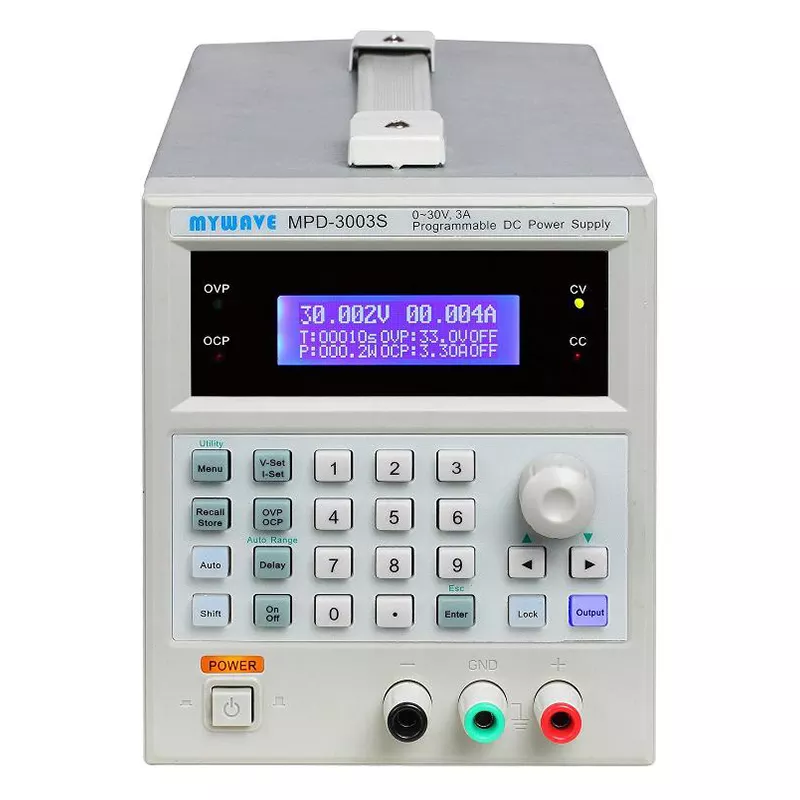 MPD-3003S programable de salid - Linear Lab Power Supply Adjustable reseña y precio