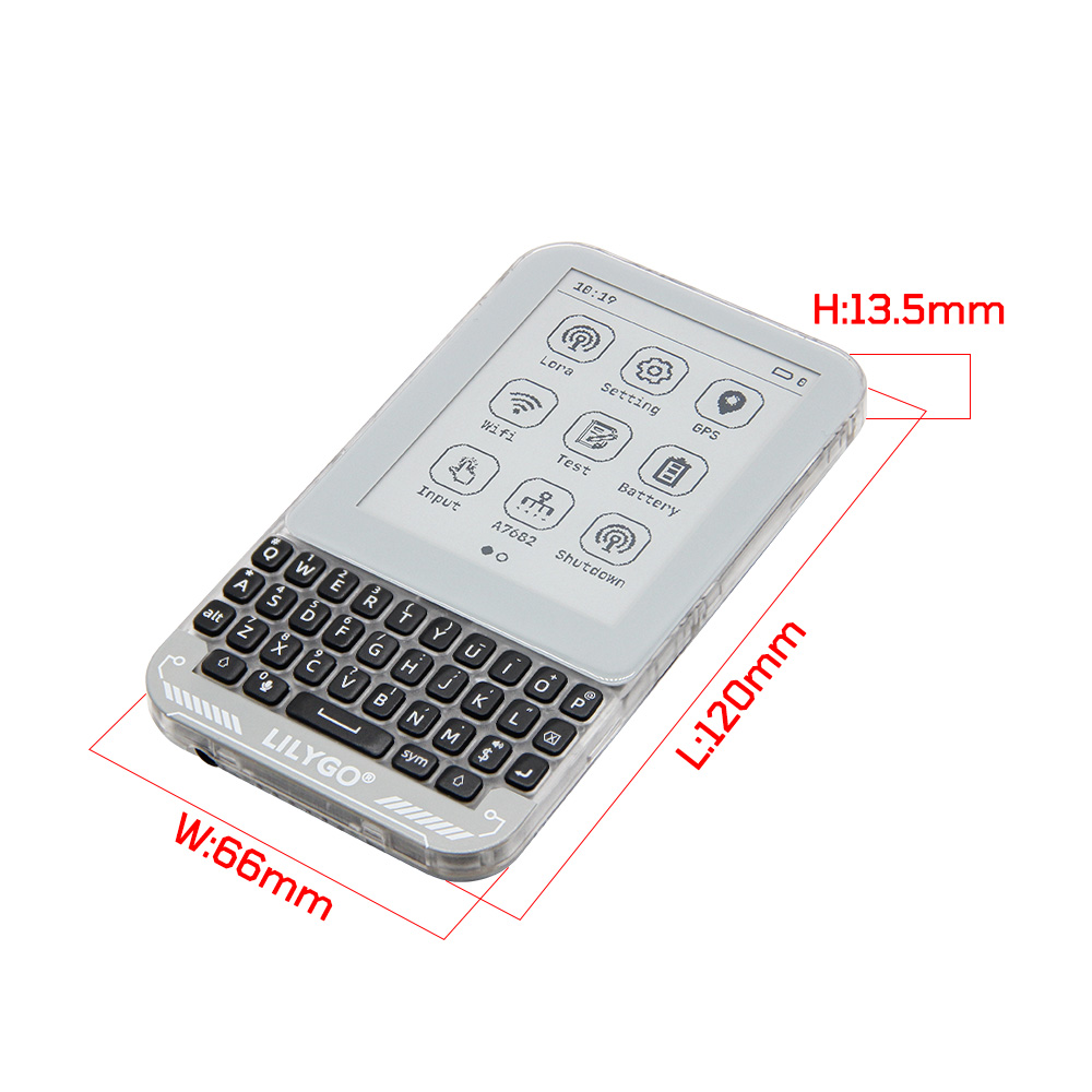 LILYGO® T-Deck Pro Placa de de - Esp32 S3 Development Board Lot reseña y precio