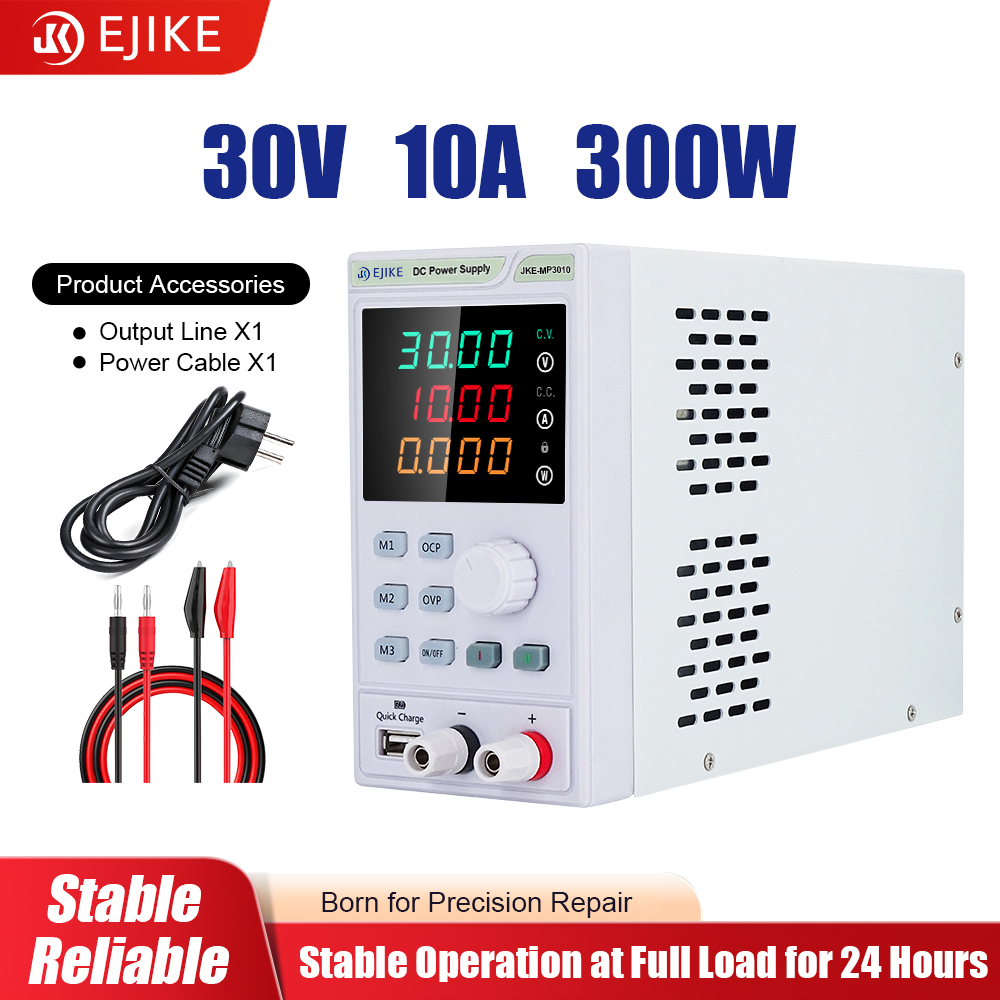 Fuente de Alimentación CC EJIK - Programmable Dc Power Supply 30V 10A reseña y precio