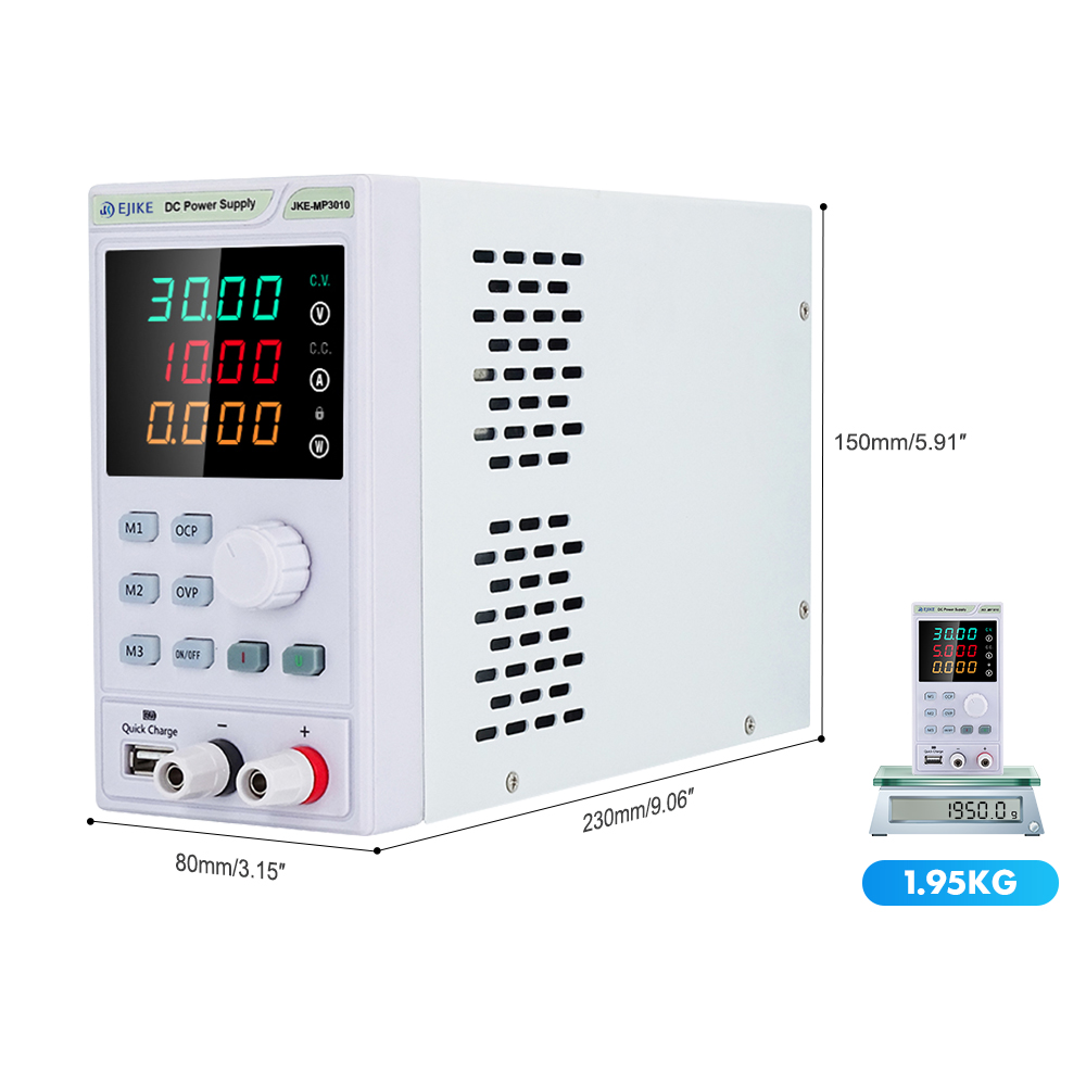 Fuente de Alimentación CC EJIK - Programmable Dc Power Supply 30V 10A reseña y precio