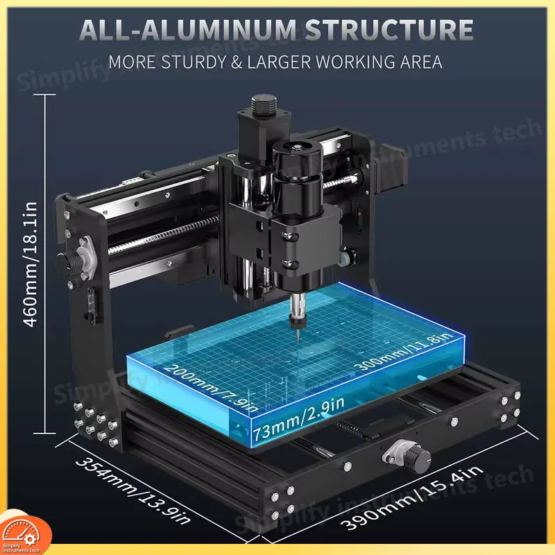 Mini Router CNC 3020 Plus, Gra - Mini Laser Engraver Cnc Router reseña y precio