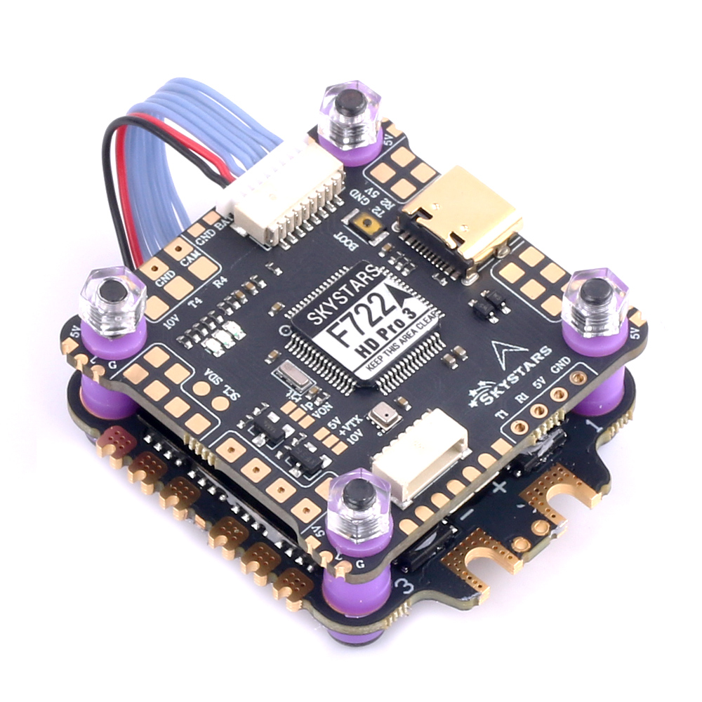 Controlador de vuelo SKYSTARS  - Fpv Flight Controller F7 Stack 60A reseña y precio