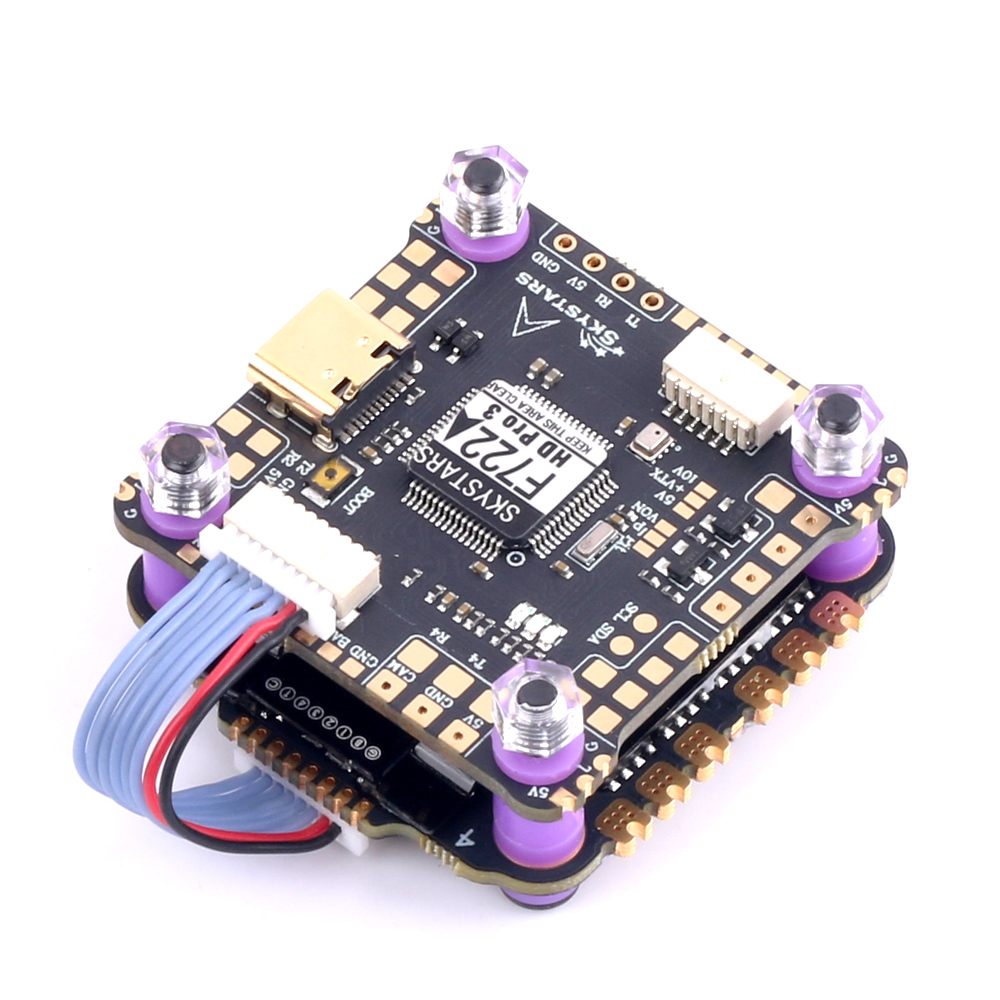 Controlador de vuelo SKYSTARS  - Fpv Flight Controller F7 Stack 60A reseña y precio